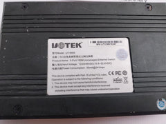 Uotek Ut-6405 5-port 100M Unmanaged Ethernet Switch 12/24/48Vdc 50Ma At 24V