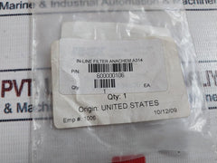 Upchurch Scientific 600000106 In-line Filter
