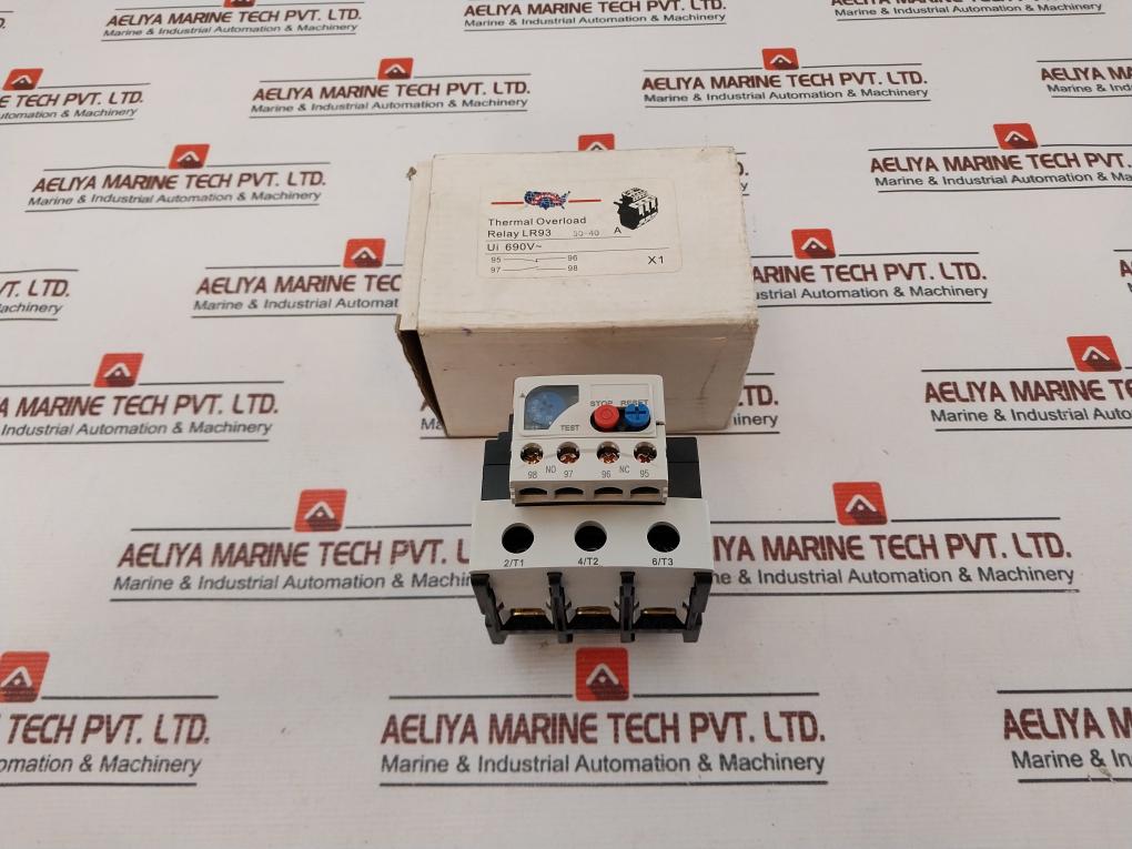 Us Breaker Lr93 Thermal Overload Relay 10A 690V