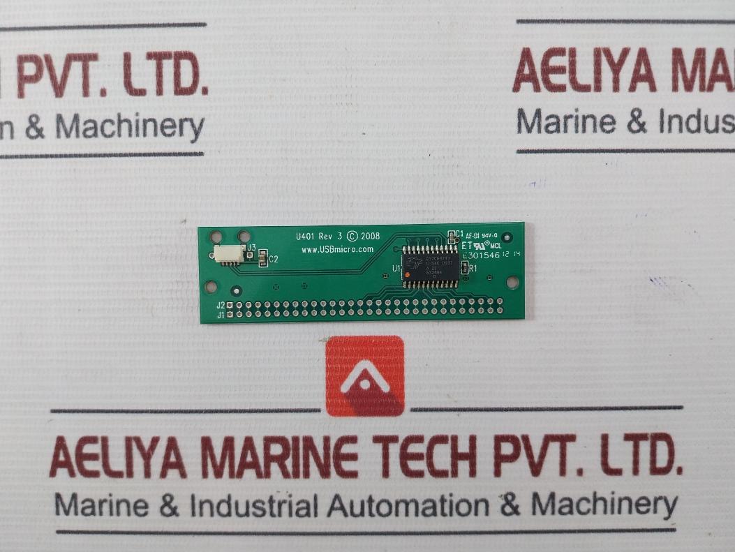 Usb Micro/Herwell U401 Usb Interface Pcb Board With Cable E301305 30V Rev: 3 