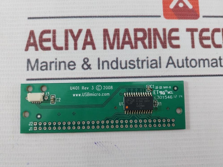 Usb Micro/Herwell U401 Usb Interface Pcb Board With Cable E301305 30V Rev: 3&nbsp;