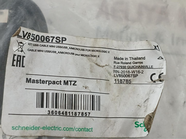 Usb Shielded High Speed Cable Lv850067Sp Schneider Electric