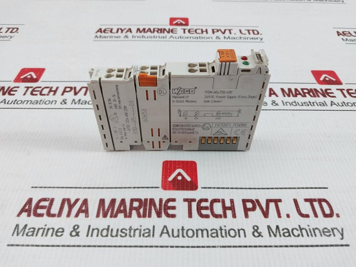 Used-Condition-Power-Supply-24v-Dc-10a-By-Wago-750-610-6
