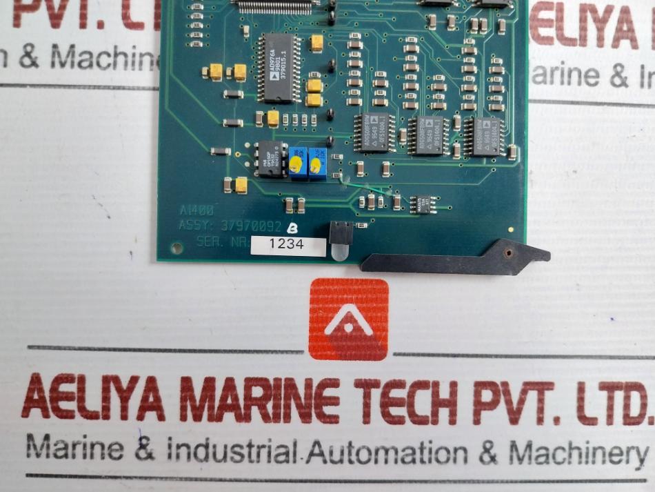 Used Condition Analog Input Pcb Kongsberg 37970092 B