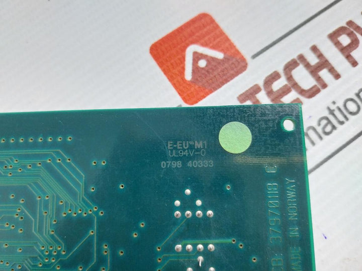 Used Analog Input Pcb Kongsberg 37970092 B