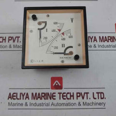 Used Condition Double Voltmeter 0-600 V Semco