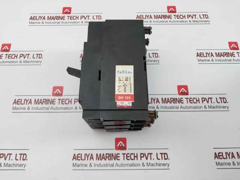 Used Condition Motor Protection Circuit Breaker Sh 125 Abb 50-60 Hz 660V