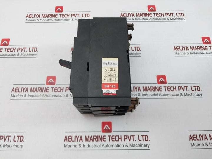 Used Condition Motor Protection Circuit Breaker Sh 125 Abb 50-60 Hz 660V