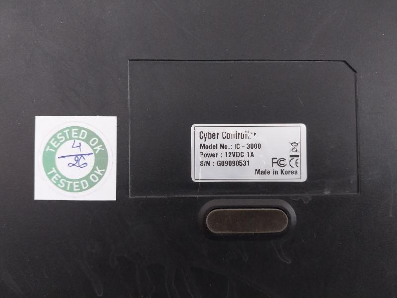 Used Condition Rifatron Cyber Cctv Keyboard Security System Controller 12Vdc 1A Ic-3000