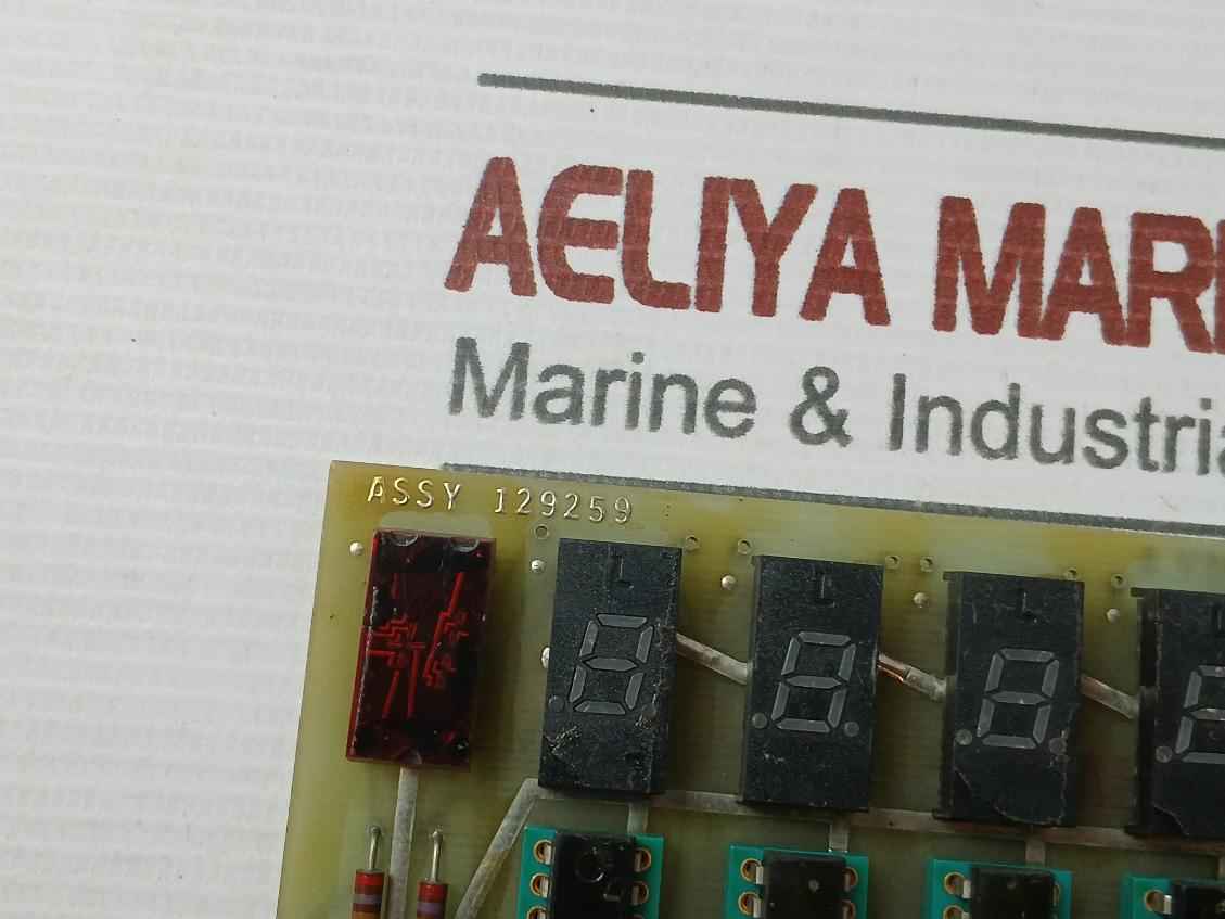 Used Display Circuit Board 129261, Rev-a