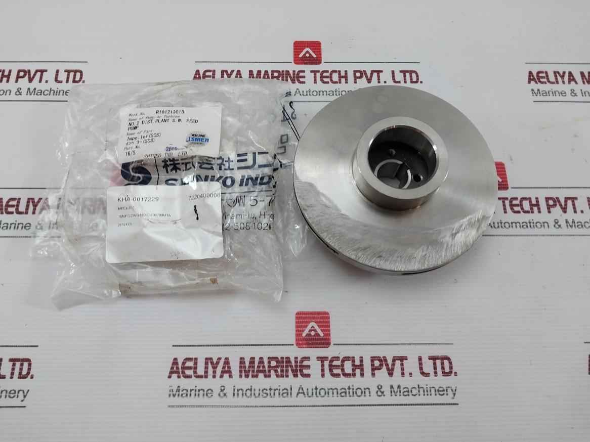 Used Impeller For Feed Pump Brand Shinko