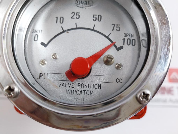 Used Valve Position Indicator Oval 480Cc Pi45B21