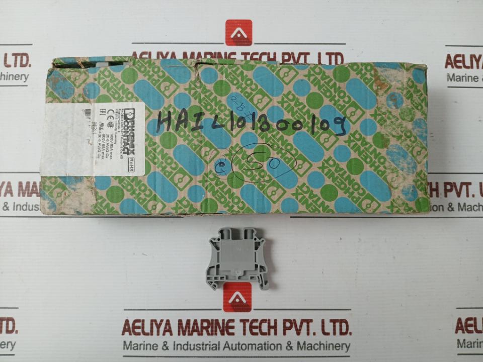 Ut 10 Feed-through Terminal Block 690V Phoenix Contact (1Box = 50 Pcs)