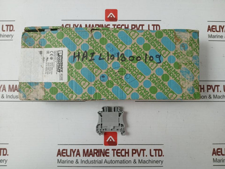 Ut 10 Feed-through Terminal Block 690V Phoenix Contact (1Box = 50 Pcs)