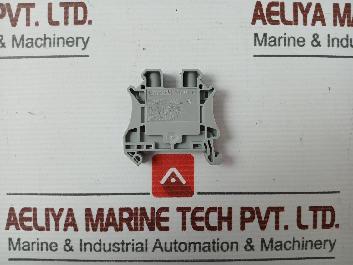 Ut 10 Feed-through Terminal Block 690V Phoenix Contact (1Box = 50 Pcs)