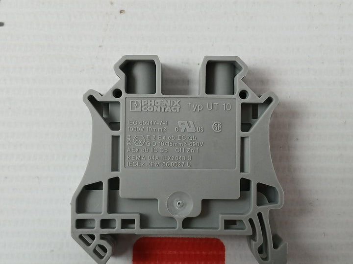 Ut 10 Feed-through Terminal Block 690V Phoenix Contact (1Box = 50 Pcs)