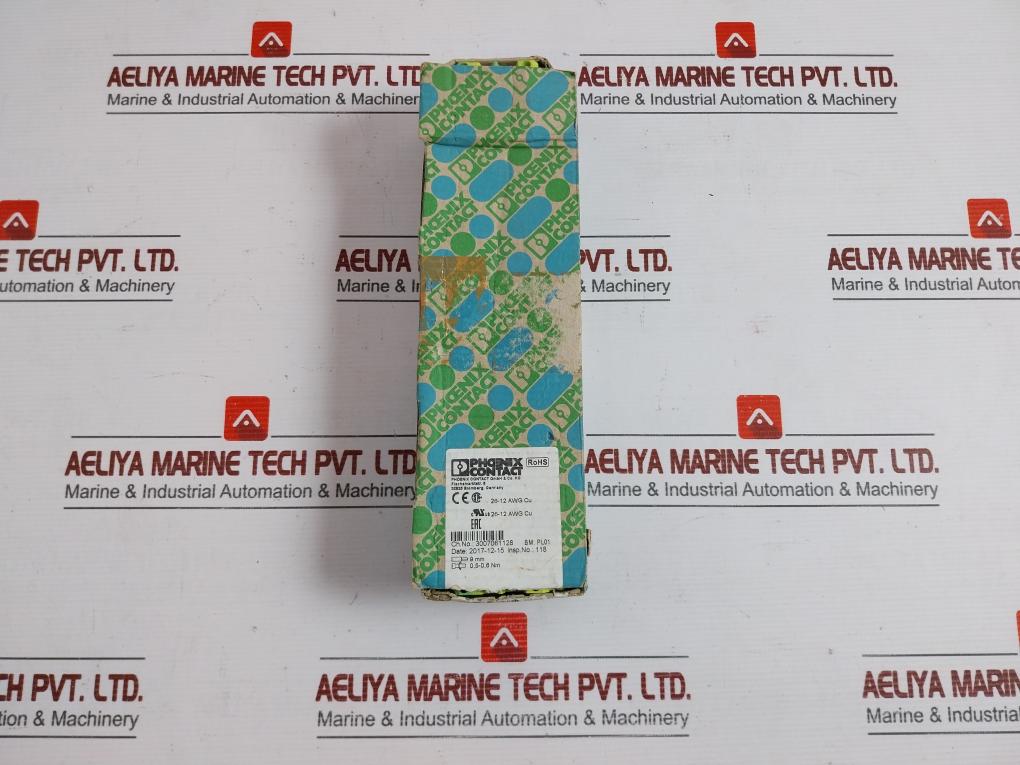 Ut 2,5-mtd-pe Protective Conductor Terminal Block Phoenix Contact (1 Box=50 Pcs)