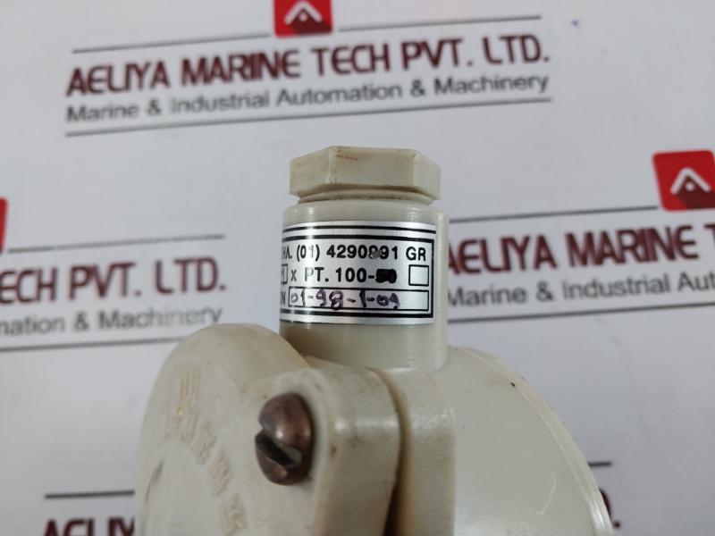 Uteco 1 X Pt100 Temperature Sensor Ip65 10A