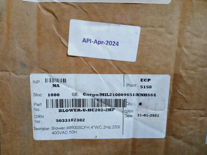 Utentra U/hc202 Series Centrifugal Fans Blower-u-hc202-2hp 5033187382