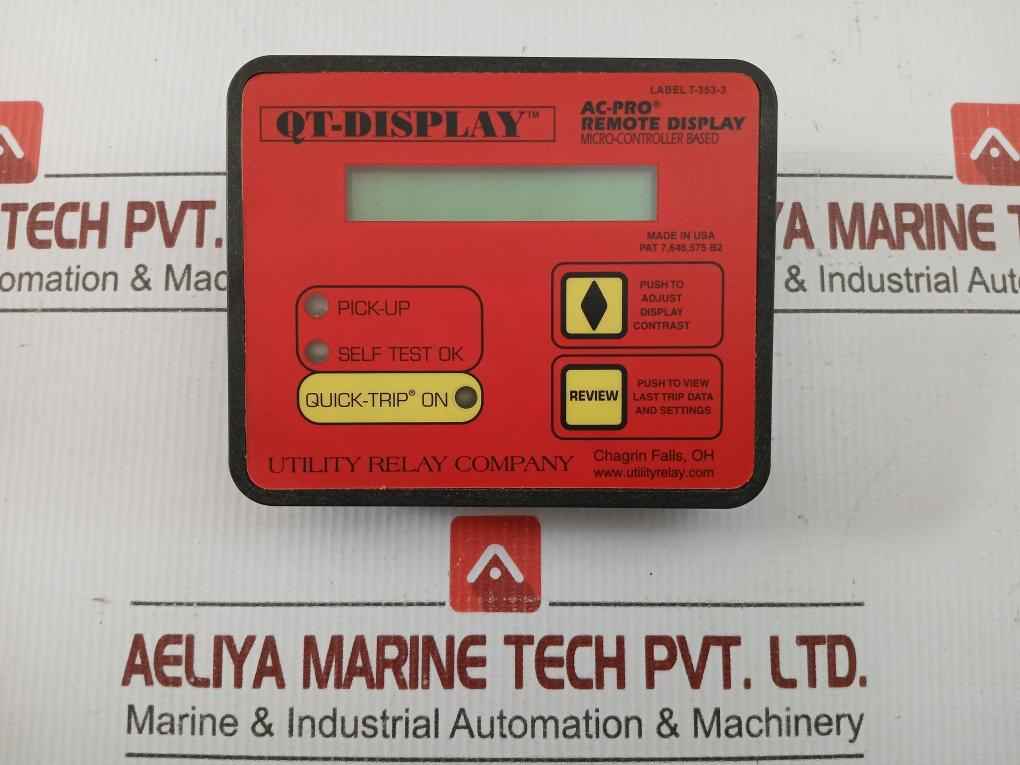 Utlity Relay Company B-601Qt-p2