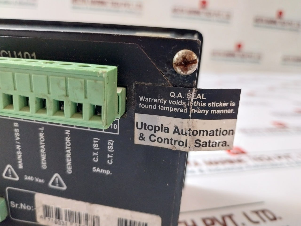 Utopia Gcu 101 Generator Controller Unit 5A 240V Ac