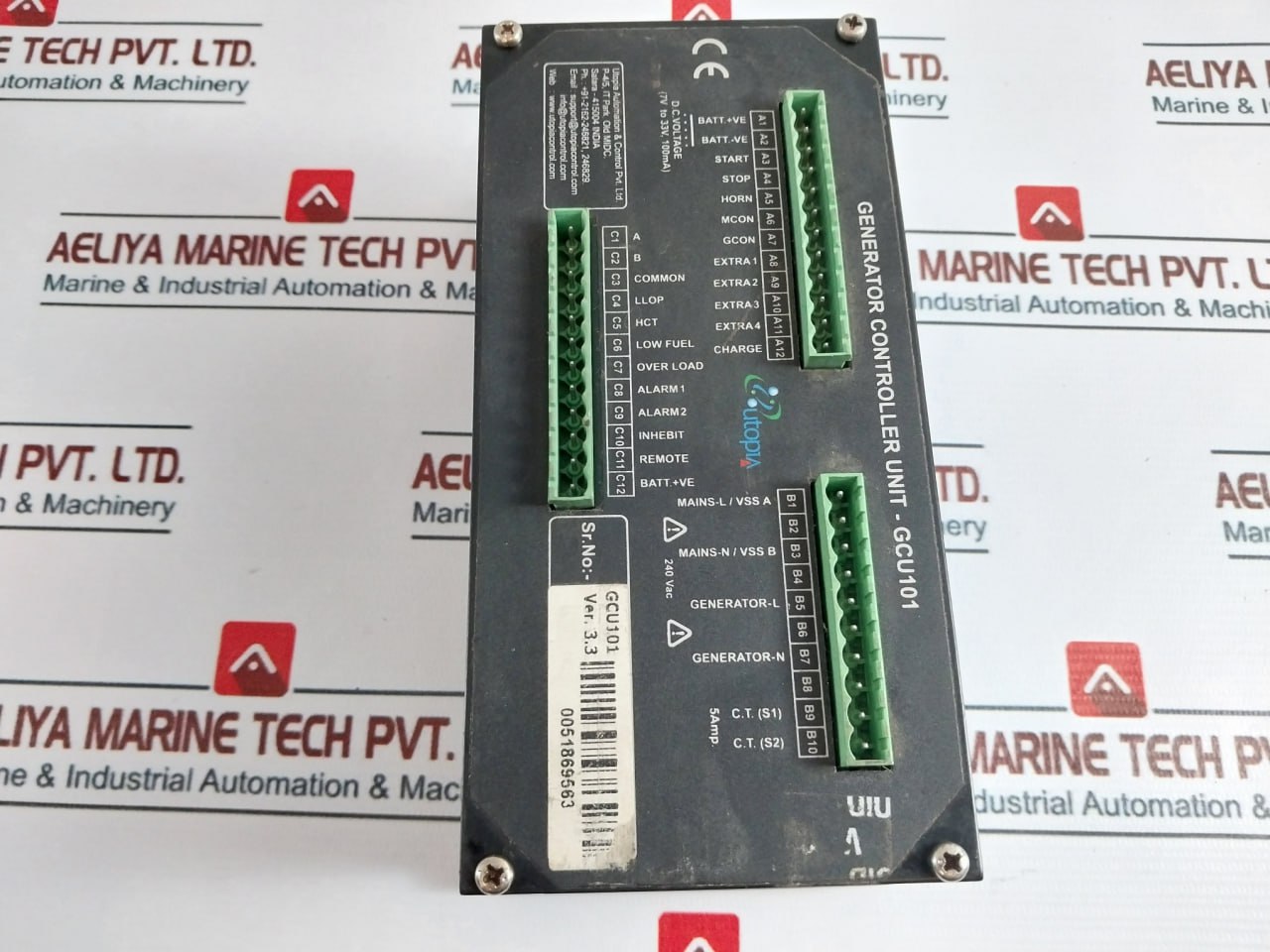 Utopia Gcu 101 Generator Controller Unit 5Amp 240Vac