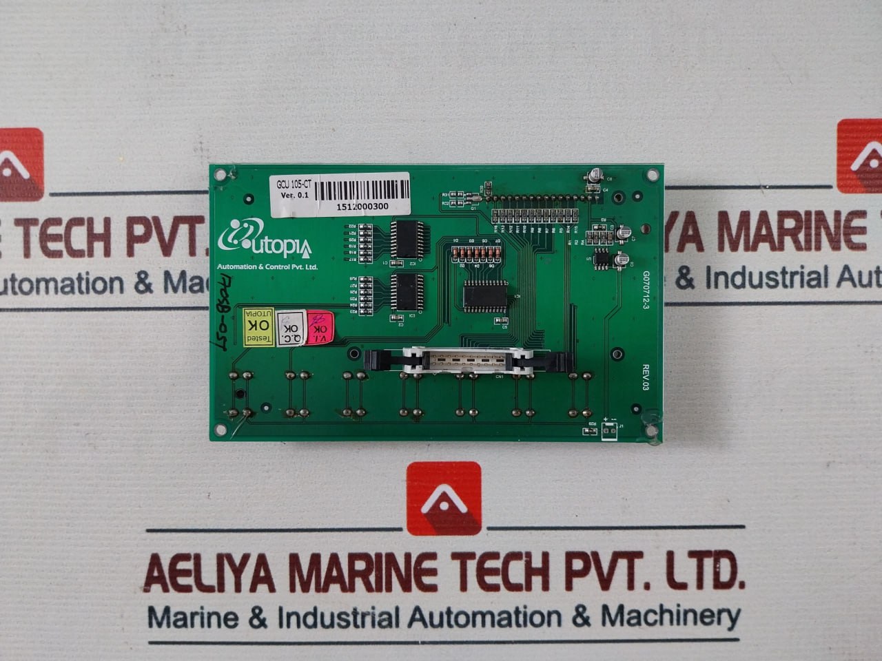 Utopia Gcu 105-ct Controller Unit Rev.03