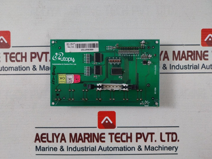 Utopia Gcu 105-ct Controller Unit Rev.03