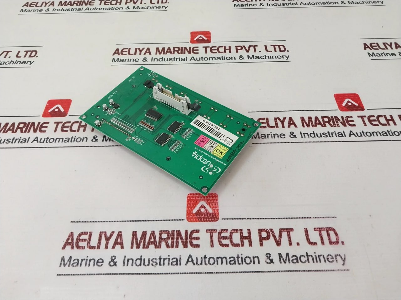 Utopia Gcu 105-ct Generator Controller Printed Circuit Board Ver.0.2