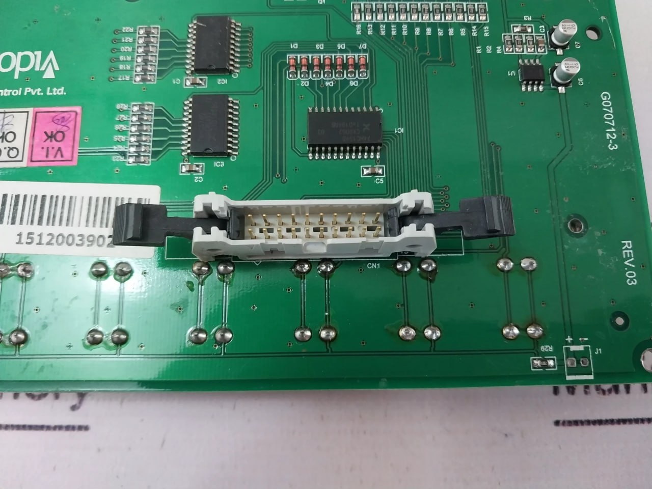 Utopia Gcu 105-ct Generator Controller Printed Circuit Board Ver.0.2