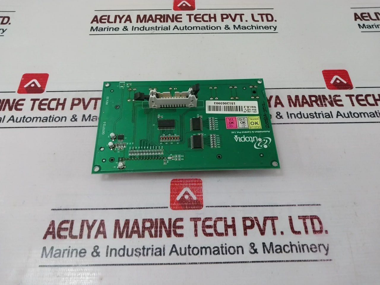 Utopia Gcu 105-ct Generator Controller Printed Circuit Board Ver.0.2