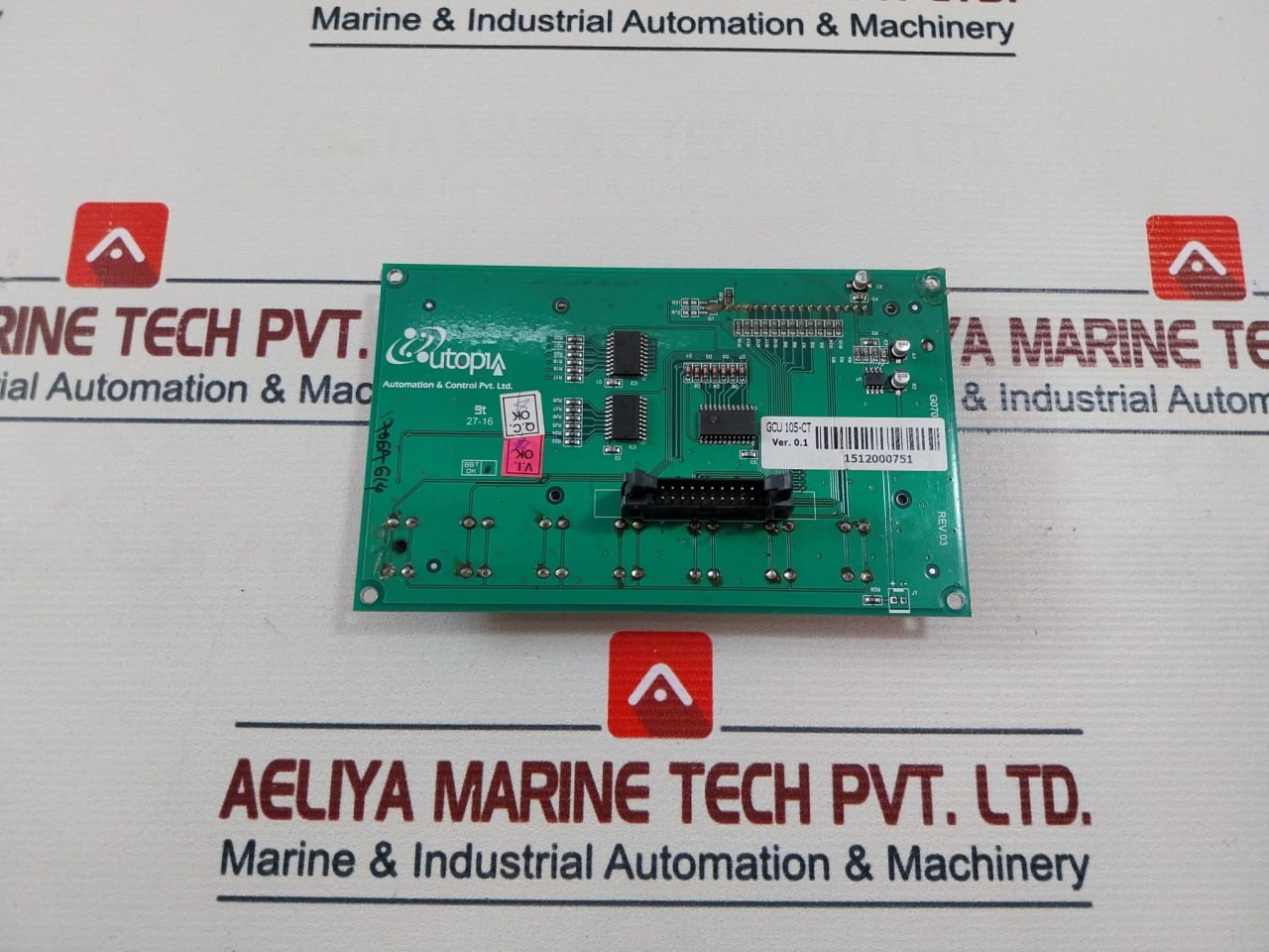 Utopia Gcu 105-ct Pcb Generator Controller Unit Ver 0.1 Rev 03