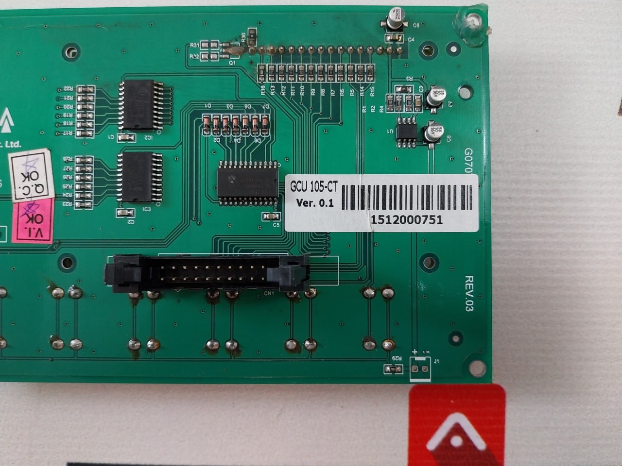 Utopia Gcu 105-ct Pcb Generator Controller Unit Ver 0.1 Rev 03