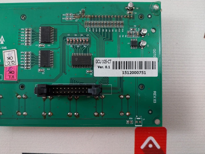 Utopia Gcu 105-ct Pcb Generator Controller Unit Ver 0.1 Rev 03