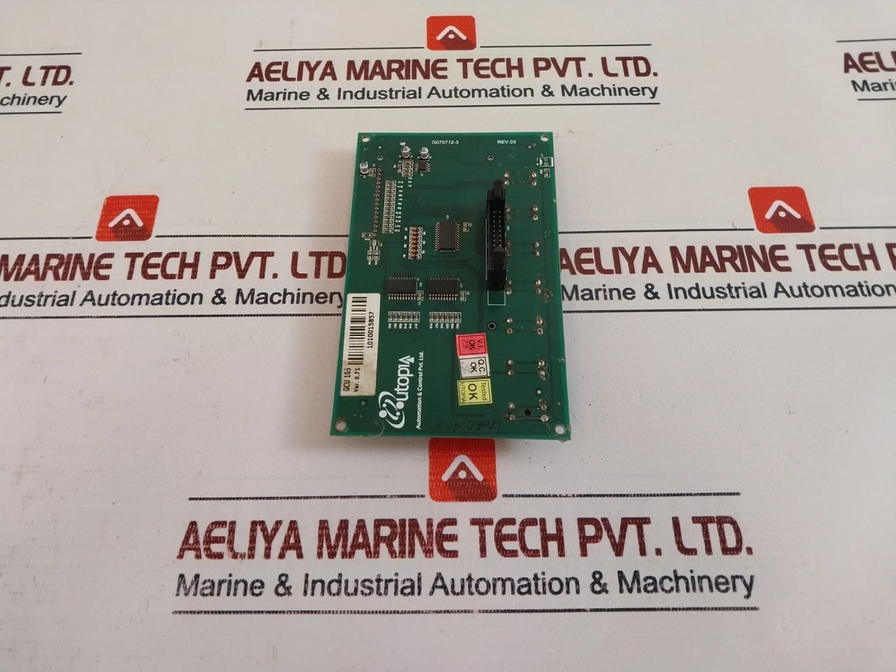 Utopia Gcu 105 Generator Controller Unit Board G070712-3