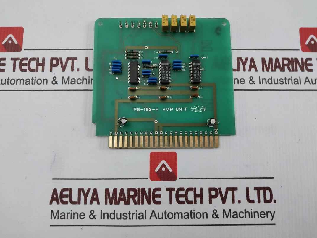 Utsuki Pb-153-r Amp Unit Printed Circuit Board Card