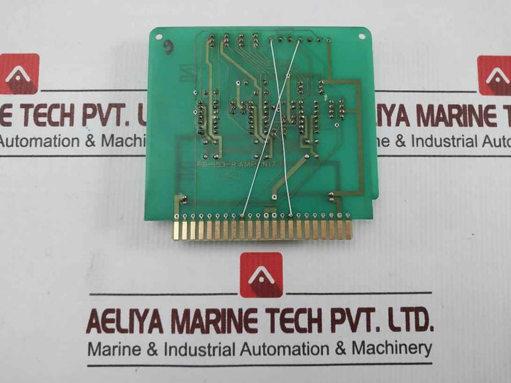 Utsuki Pb-153-r Amp Unit Printed Circuit Board Card