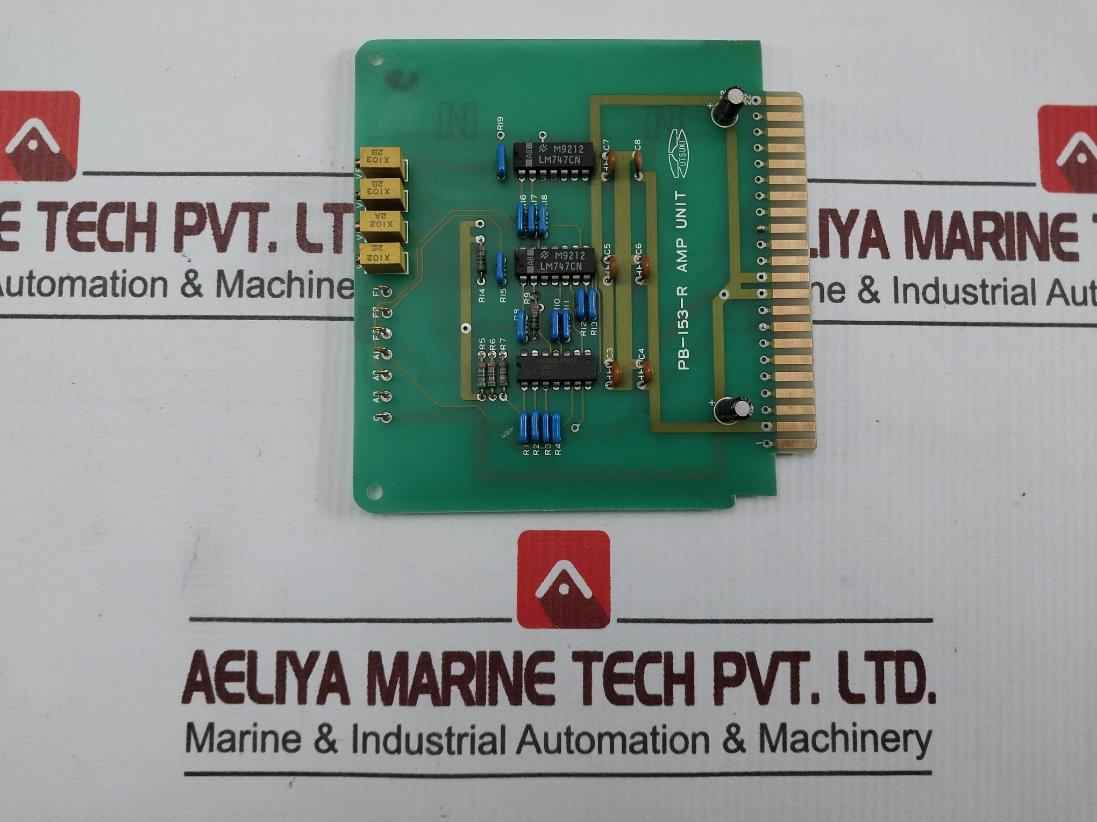 Utsuki Pb-153-r Amp Unit Printed Circuit Board Card