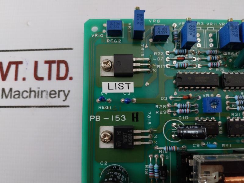 Utsuki Pb-153 Amp Unit Printed Circuit Board