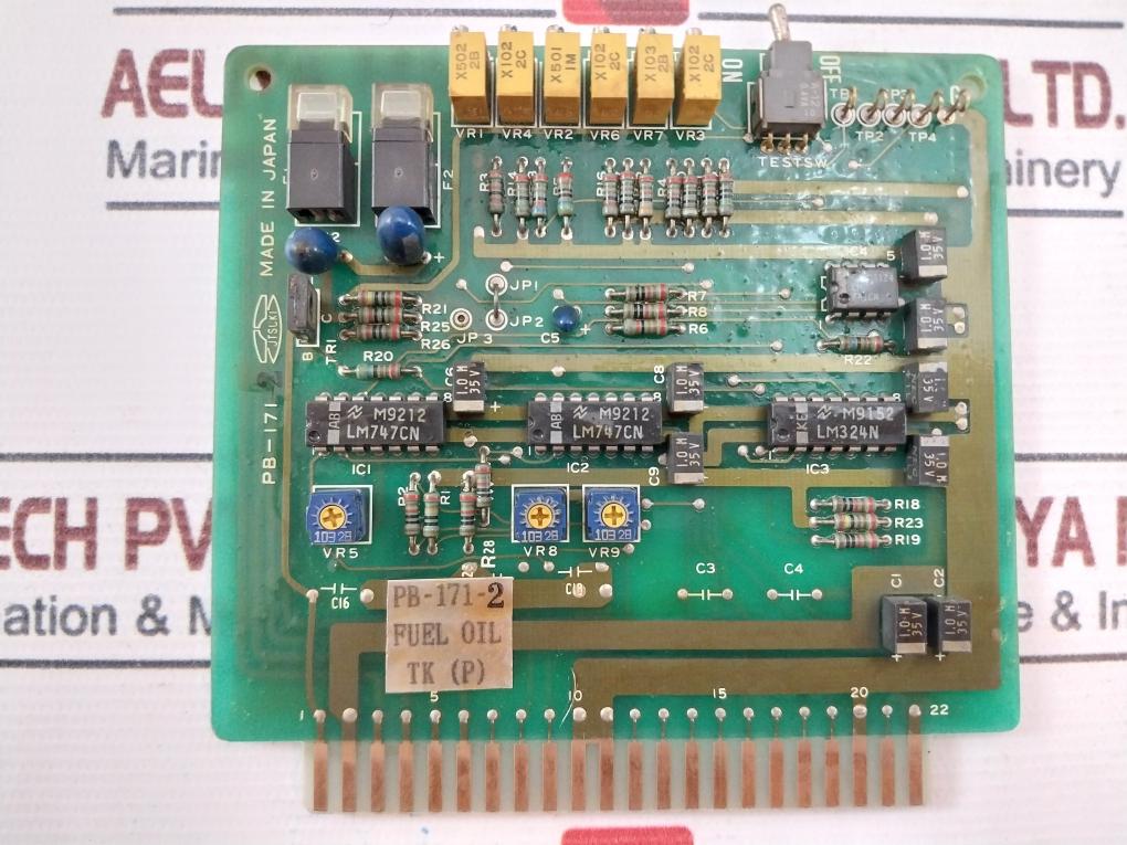 Utsuki Pb-171-2 Printed Circuit Board Used