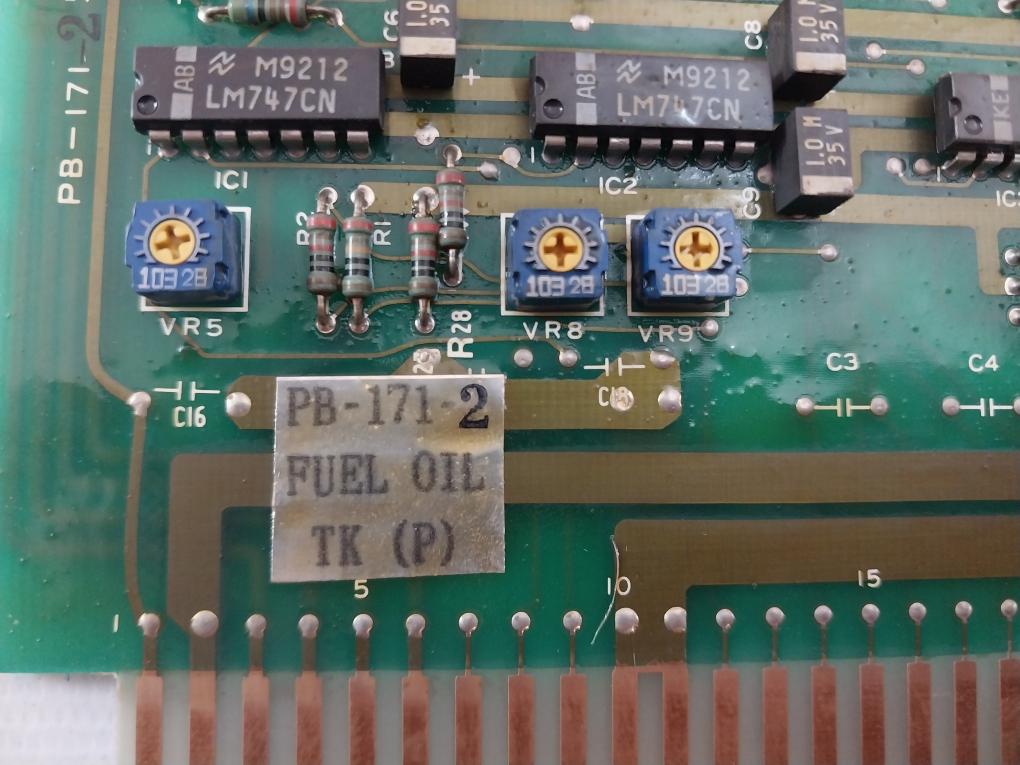 Utsuki Pb-171-2 Printed Circuit Board Used