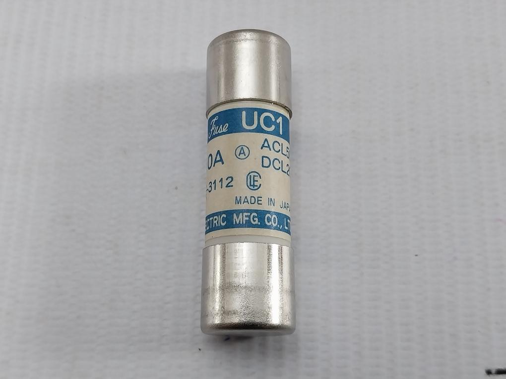 Utsunomiya-Electric-Ac-500V-Acl50-10A-Cello-Lite-Fuse-UC1-Lot-Of-10X-210628-10