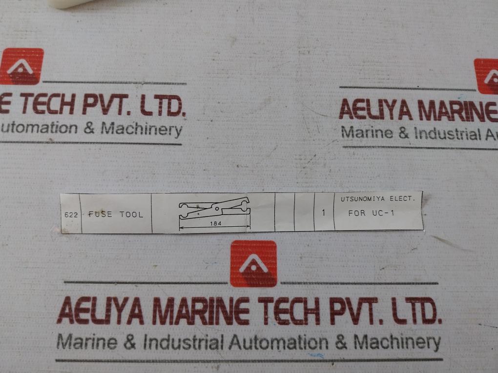 Utsunomiya Fuse Tool For Mot Operated Valve Control Panel 634-100.014