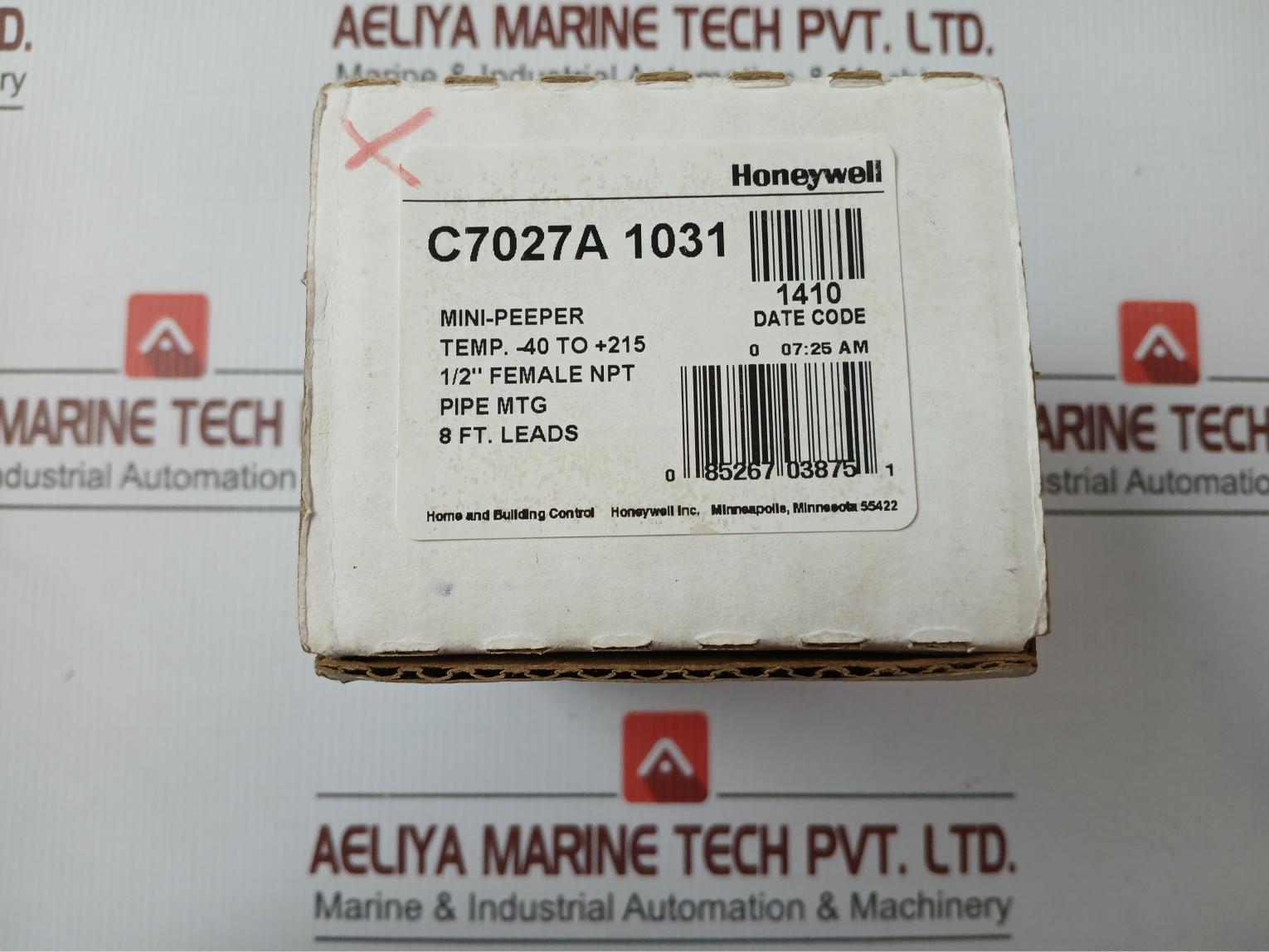 Uv Flame Detector/Sensor C7027A 1031 Honeywell