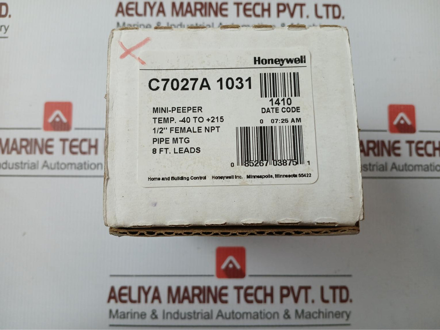 Uv Flame Detector/Sensor C7027A 1031 Honeywell