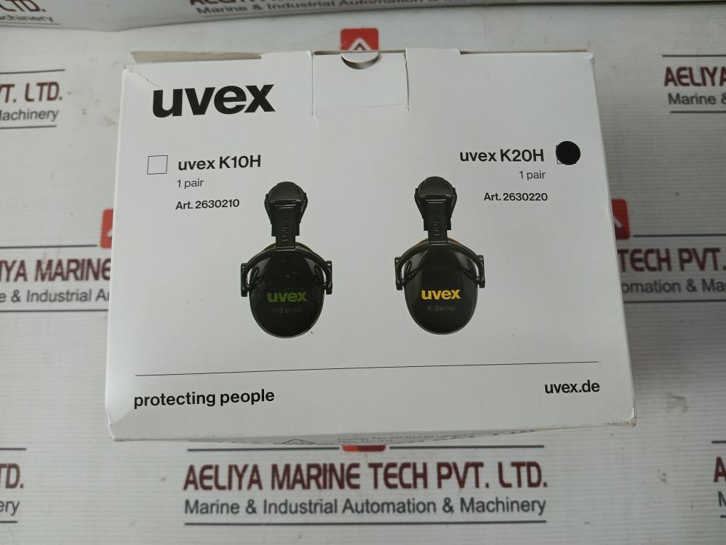 Uvex K20H Dielectric Hearing Helmet Earmuffs Set