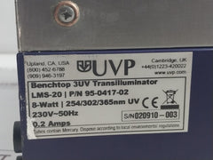 Uvp 95-0417-02 Benchtop 3Uv Transilluminator Rev A0 230V 50Hz 0.2 Amps