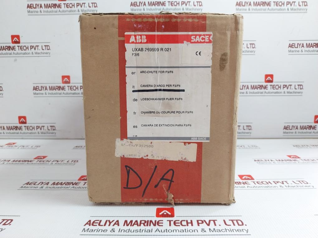 Uxab 269599 R 021 Arcing Chamber Abb