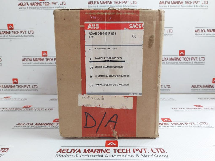 Uxab 269599 R 021 Arcing Chamber Abb