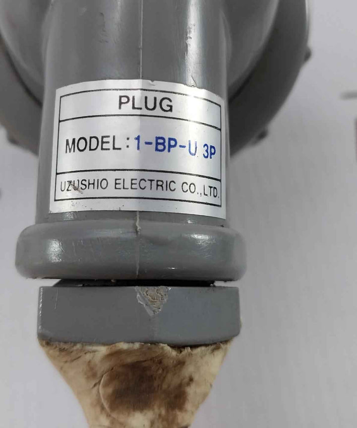 Uzushio Electric 1-bp-u 3P Black Cable W/ Connector 15M